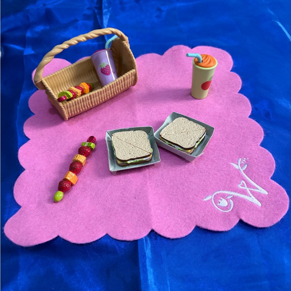 American Girl WellieWishers Garden Adventure Picnic Set